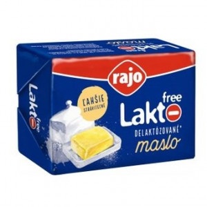 Maslo Bezlaktózové Lakto Free 82% 125g Rajo 16