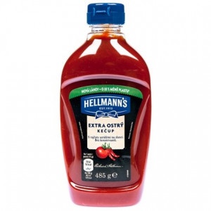 Kečup extra ostrý 485g Hellmann's 7