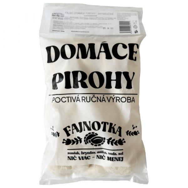 Mrazené pirohy domáce bryndzové FAJNOTKA 1kg 1