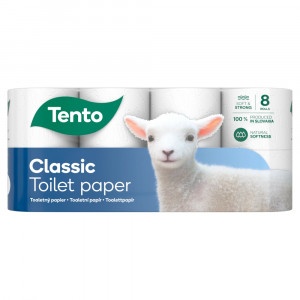 Tento Classic toaletný papier 3 vrstvy 8 ks 19