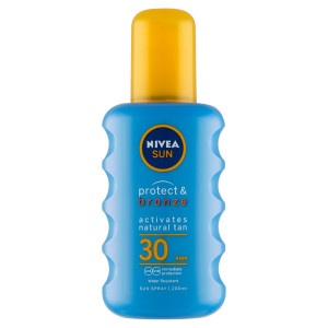 Nivea Sun Protect&Bronze na opaľovanie OF30 200 ml 2 Nivea Sun Protect&Bronze na opaľovanie OF30 200 ml 2