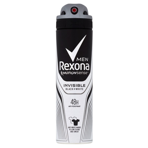 Rexona Men Invisible B&W antiperspirant 150 ml 1