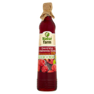 Sirup Malinový 700ml Natur Farm 5