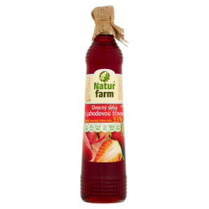 Sirup Jahodový 700ml Natur Farm 3