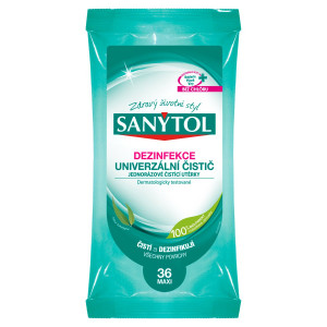 Sanytol Čistiace utierky s vôňou eukalyptu 36 ks 16