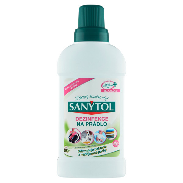 Sanytol Dezinfekcia na bielizeň Aloe Vera 500 ml 1