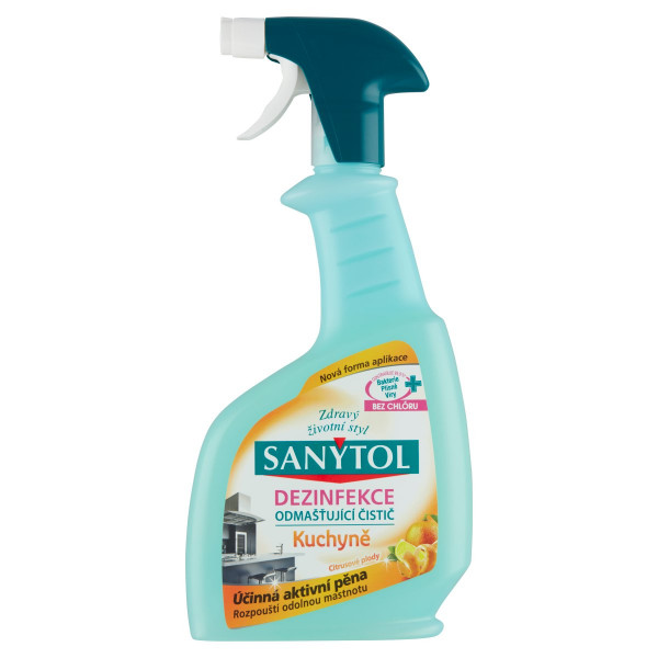Sanytol Dezinfekcia kuchyne Citrus 500 ml 1