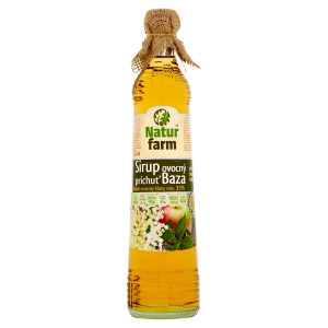 Sirup Bazový 700ml Natur Farm 1