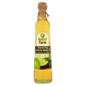 Sirup Mätovo-limetový 700ml Natur Farm 2
