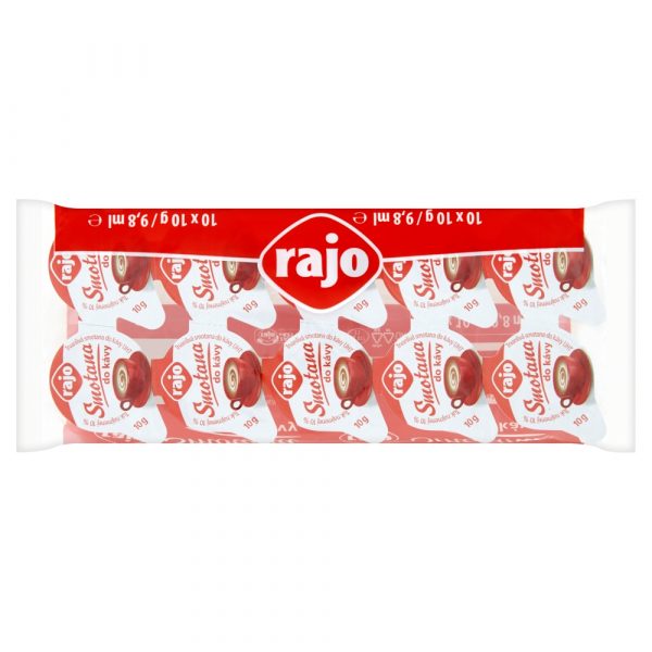 Smotana do kávy 10% 10x10g/9,8ml Rajo 1