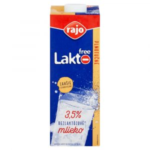 Mlieko plnotučné 3,5% bezlaktózové Lakto Free 1l Rajo 11 Mlieko plnotučné 3,5% bezlaktózové Lakto Free 1l Rajo 11