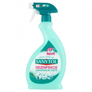 Sanytol Dezinfekcia univerzálny Eukalyptus 500 ml 5