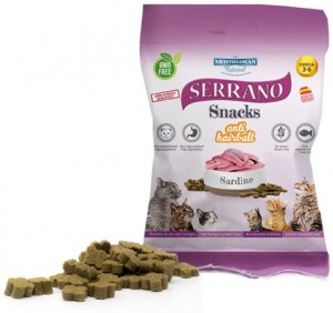 Serrano Pamlsky pre mačky sardinky 50g 2