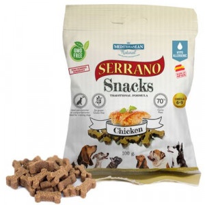 Serrano Pamlsky pre psy kuracie 100g 7