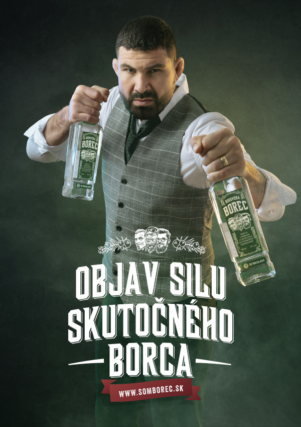 BOREC Borovička 38% 0,7 l 2