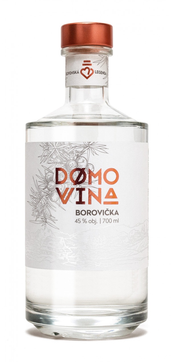 DOMOVINA Borovička 45% 0,7 l 1