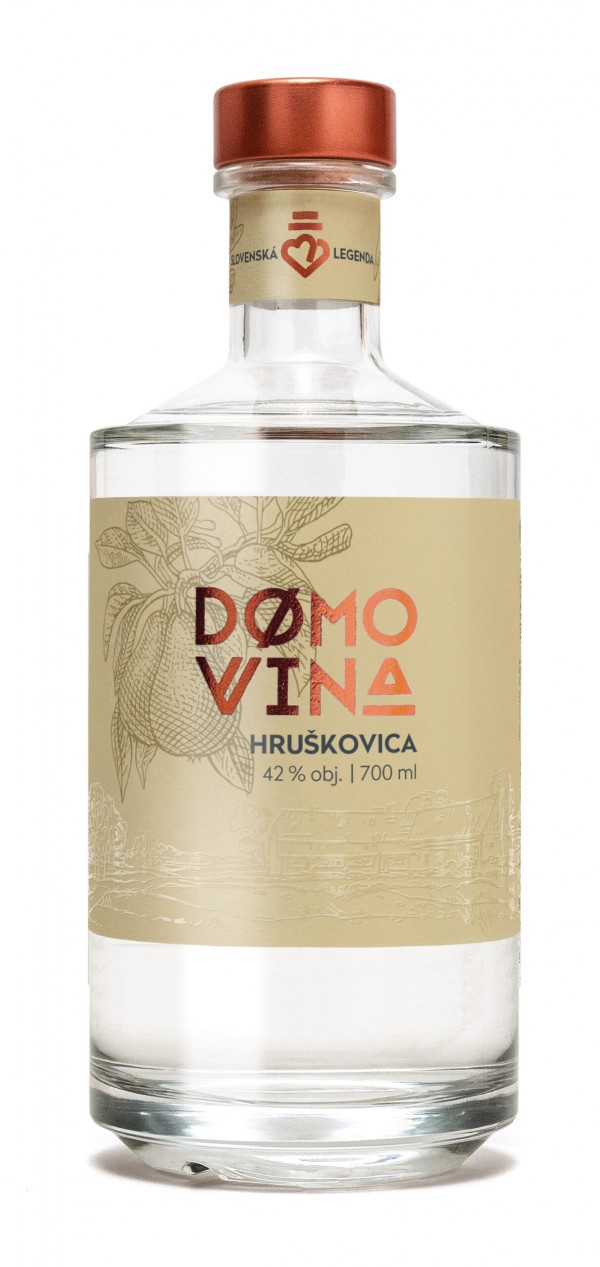 DOMOVINA Hruškovica 42% 0,7 l 1