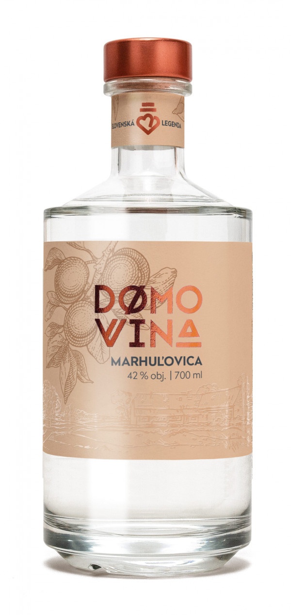 DOMOVINA Marhuľovica 42% 0,7 l 1
