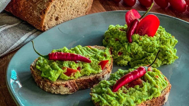 Avokádové guacamole