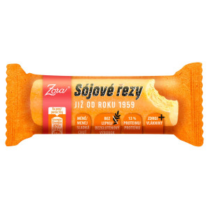 Sójové rezy Zora tyčinka s 13 % proteínu 50g 1
