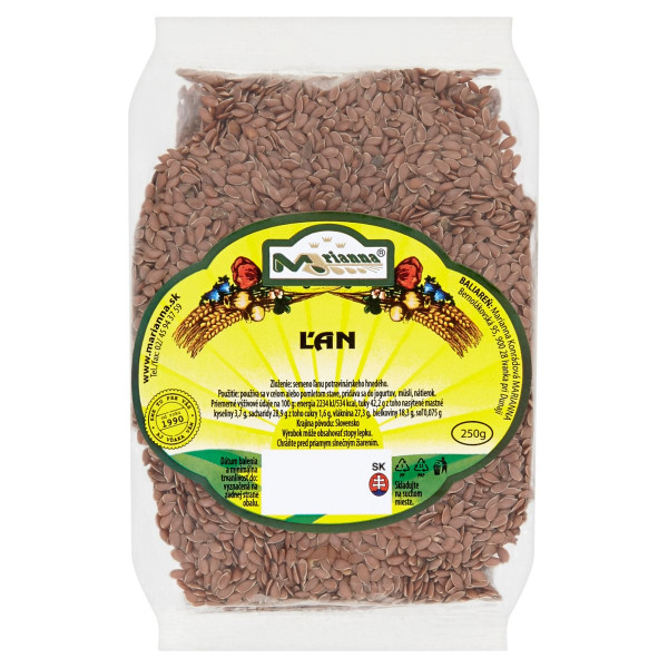 Ľan hnedý Marianna 250g 1