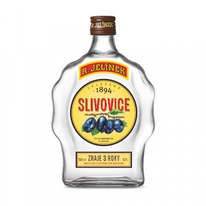 Rudolf Jelínek Slivovica biela Budík 50% 0,7 l 7