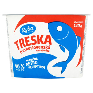 Treska v majonéze Treskoslovenská 140 g 2