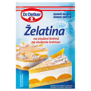 Želatína na stuženie krémov 20g Dr. Oetker 2