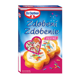 Zdobenie pestré 80g Dr. Oetker 24