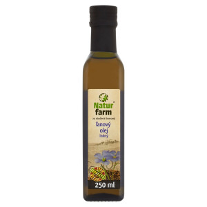 Olej ľanový 250ml Natur Farm 6