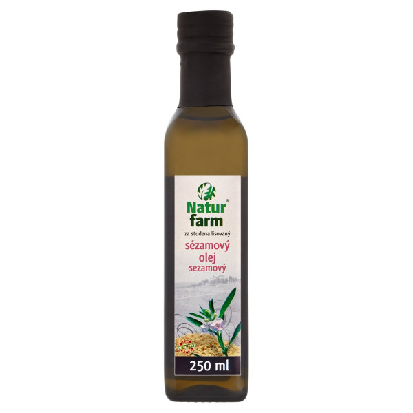 Olej sezamový 250ml Natur Farm 1