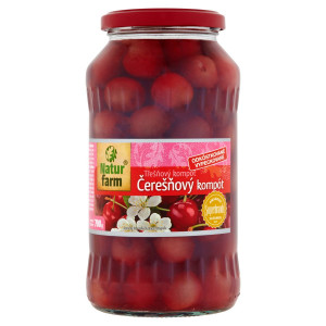 Kompót Čerešne bez kôstky 700g Natur Farm 16