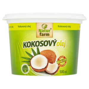 Olej kokosový Coco24 500ml Natur Farm 5