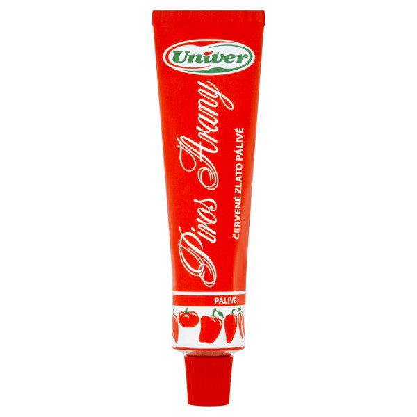 Červené zlato pálivé papriková pasta Univer 70 g 1