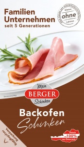 Šunka pečená krájaná 100g Berger 23