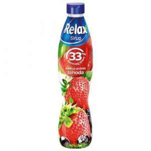 Relax Sirup jablko arónia jahoda 700 ml 3