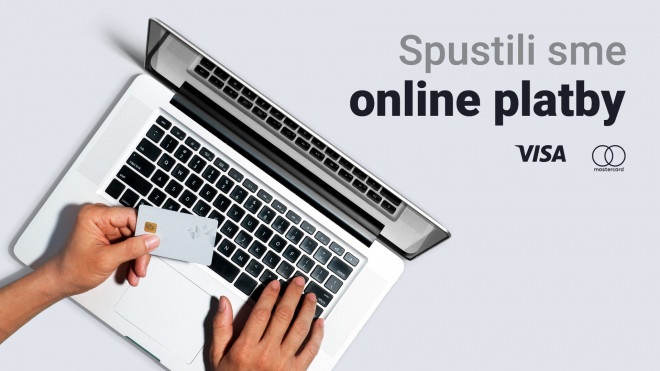 Spustili sme online platby