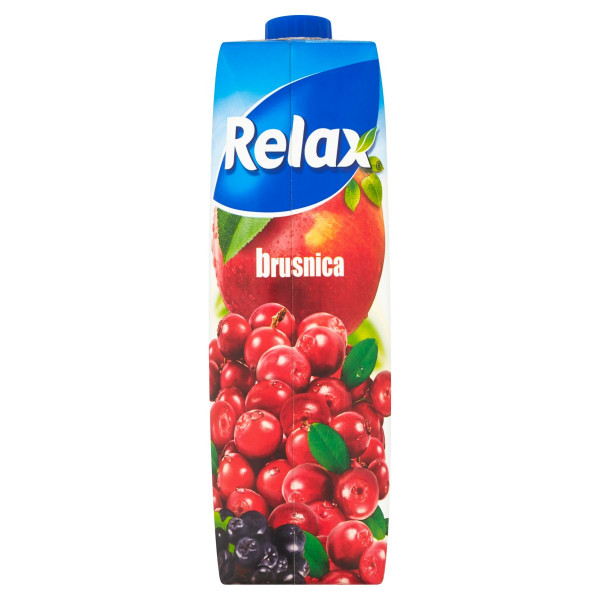 Relax Džús Brusnica 1l 1