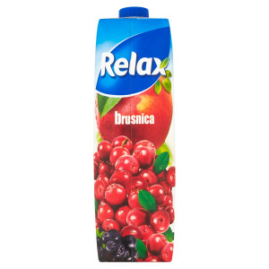 Relax Džús Brusnica 1l 33