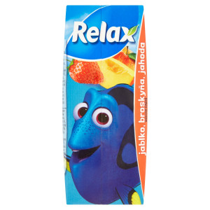 Relax Džús Pixar jablko, broskyňa, jahoda 200 ml 20