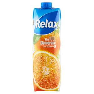 Relax Džús 100% pomaranč 1l 8