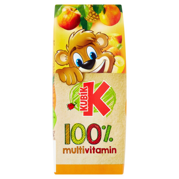 Kubík 100% multivitamín 200 ml 1