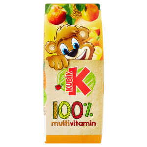 Kubík 100% multivitamín 200 ml 3