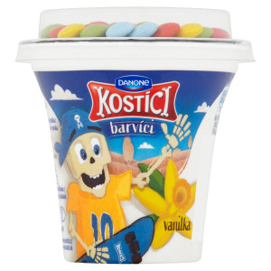 Kostíci barvíci jogurt vanilkový DANONE 109g 23