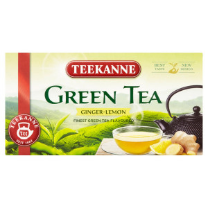 TEEKANNE Green Tea Ginger-Lemon, zelený čaj, 35 g 12