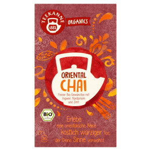 TEEKANNE Bio, Oriental Chai, 20 vrecúšok, 36 g 53 TEEKANNE Bio, Oriental Chai, 20 vrecúšok, 36 g 53
