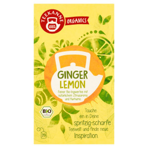 TEEKANNE Bio, Ginger Lemon, 20 vrecúšok, 36 g 51 TEEKANNE Bio, Ginger Lemon, 20 vrecúšok, 36 g 51