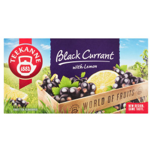 TEEKANNE Black Currant&Lemon, World of Fruits 50 g 22