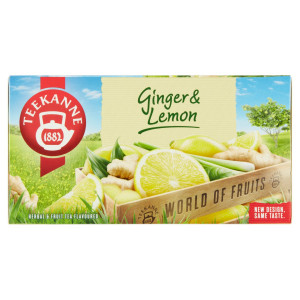 TEEKANNE Ginger & Lemon, World of Fruits 35 g 6