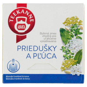 TEEKANNE Priedušky a pľúca, bylinkový čaj 20 g 7